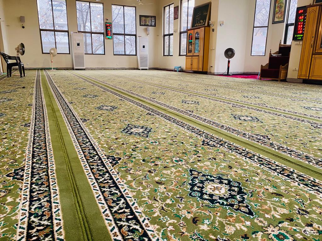 Green Luxury mosque Carpet2