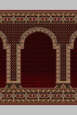 Maroon Masjid Carpet Mosque Prayer Carpet6