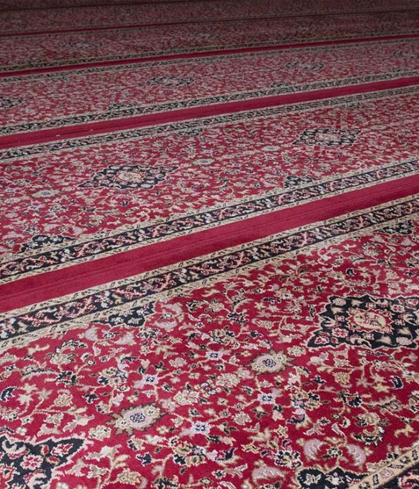 Maroon Printed Mosque Carpet2