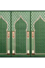 Saff-e-Awwal Green Masjid Saf Carpet7