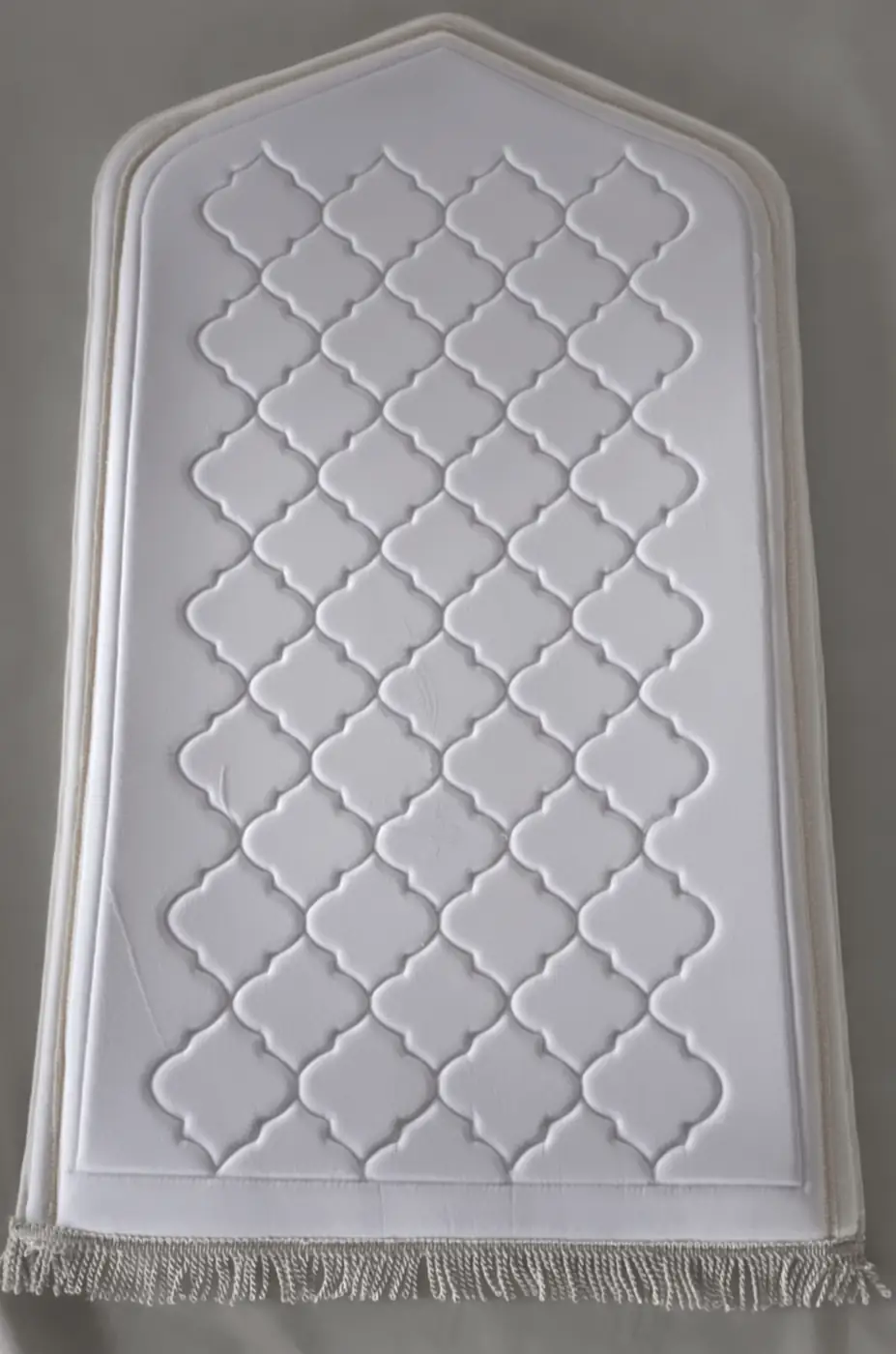 White Luxury Padded Prayer Mat