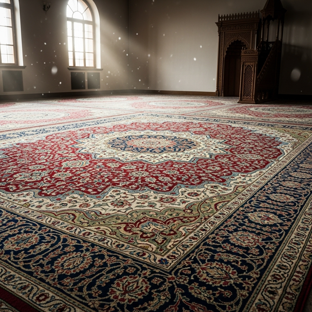 Antique Style Prayer Room Carpet