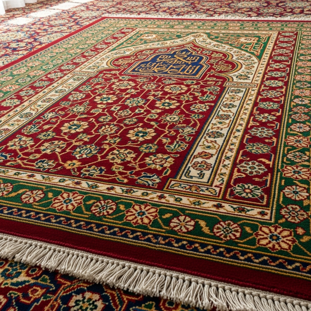 Luxury Turkish Prayer Room Carpet