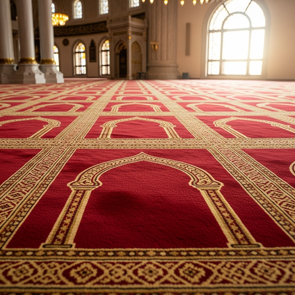 Premium Printed Mosque Carpet