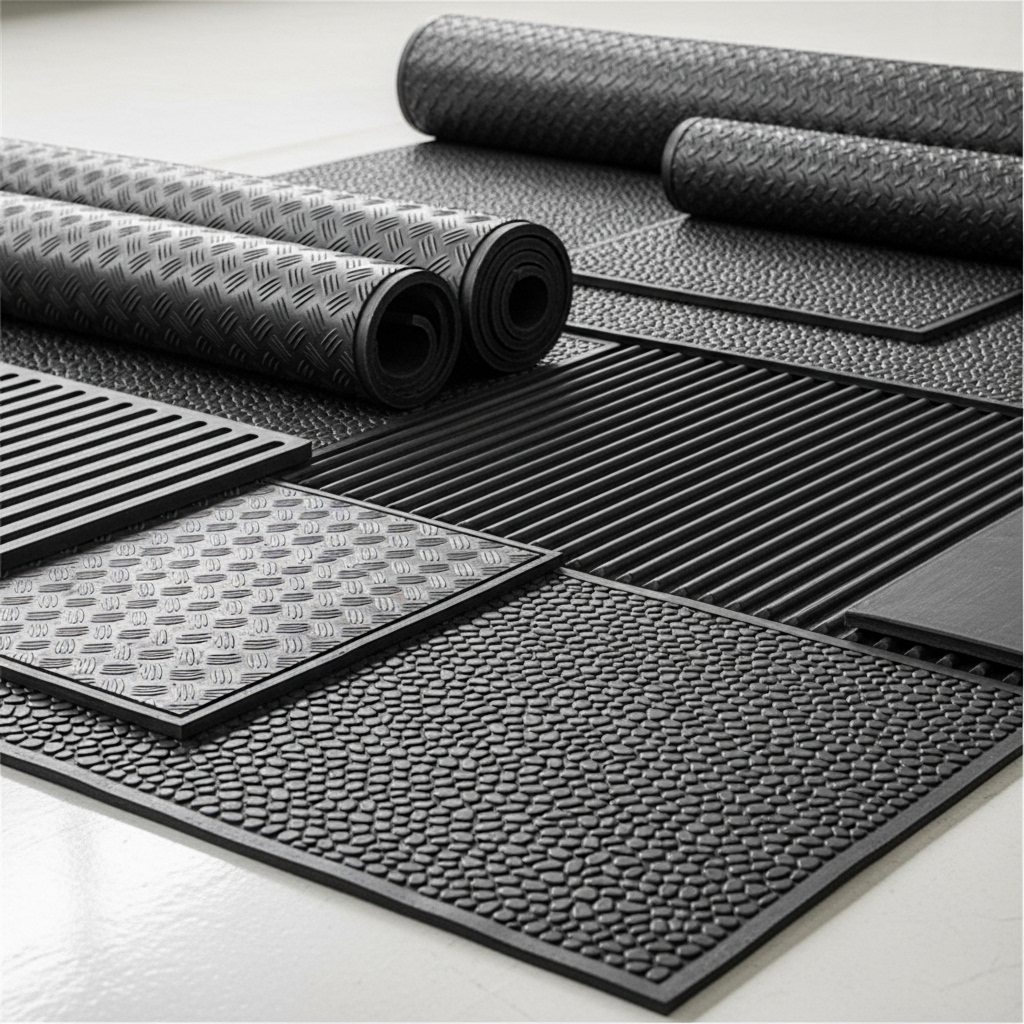 Slip Resistant Rubber Mats