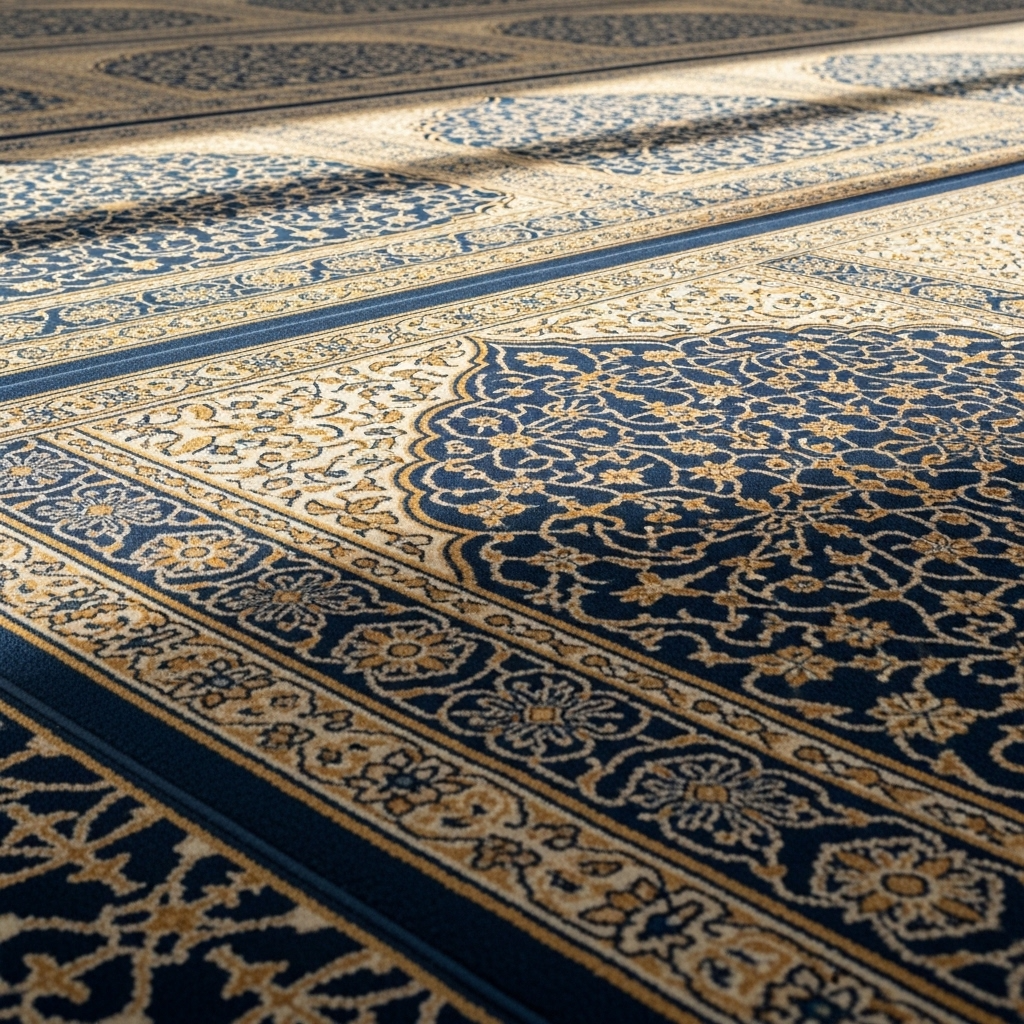 Soft Touch Printed Mosque Carpet