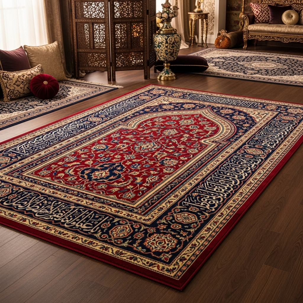 Traditional Islamic Mehrab Carpet